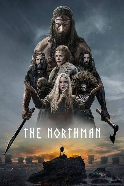 The Northman Hindi Dubbed Movie Poster (2022)