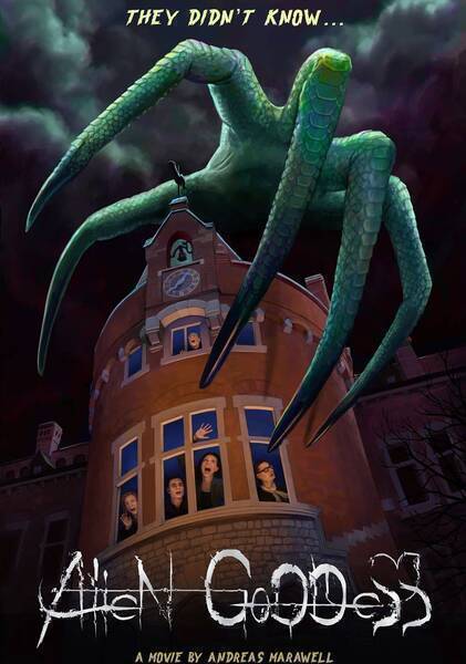 Alien Goddess Hindi Dubbed Movie Poster (2022)