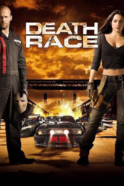 Death Race Hindi Dubbed Movie Poster (2008)