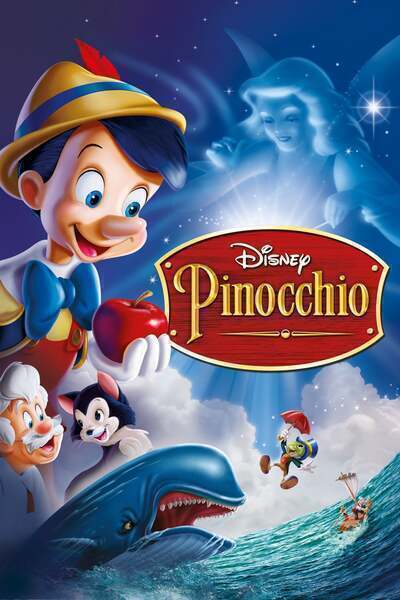 Pinocchio Hindi Dubbed Movie Poster (1940)