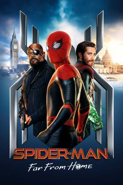 Spider-Man: Far from Home Hindi Dubbed Movie Poster (2019)