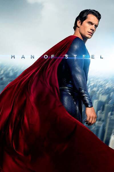 Man of Steel Hindi Dubbed Movie Poster (2013)