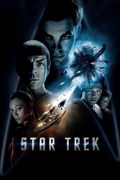 Star Trek Hindi Dubbed Movie Poster (2009)