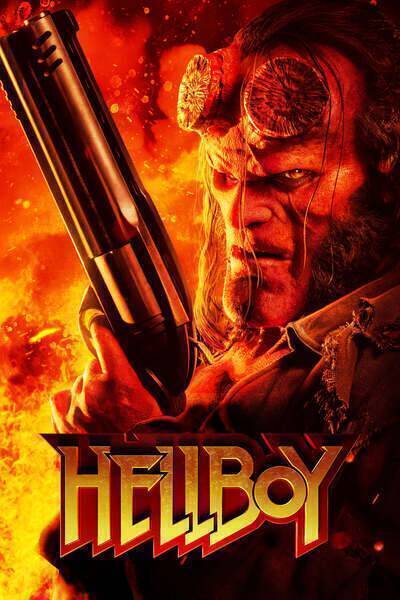 Hellboy Hindi Dubbed Movie Poster (2019)