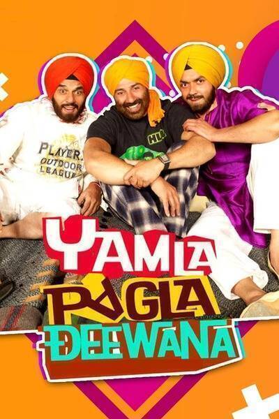 Yamla Pagla Deewana Hindi Dubbed Movie Poster (2011)