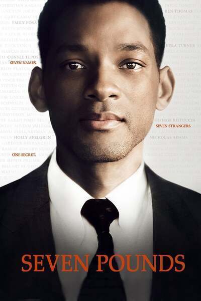 Seven Pounds Hindi Dubbed Movie Poster (2008)