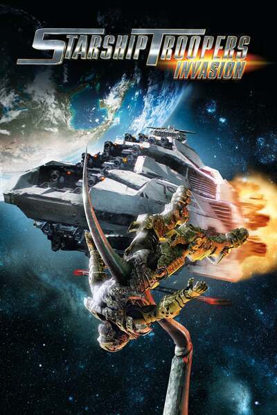 Starship Troopers: Invasion Hindi Dubbed Movie Poster (2012)
