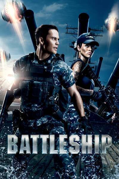 Battleship Hindi Dubbed Movie Poster (2012)