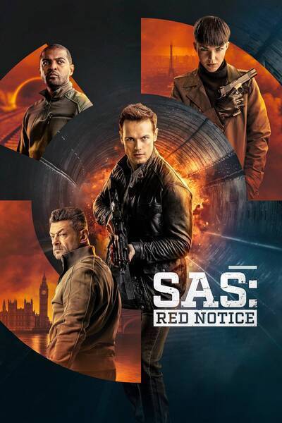 SAS: Red Notice Hindi Dubbed Movie Poster (2021)