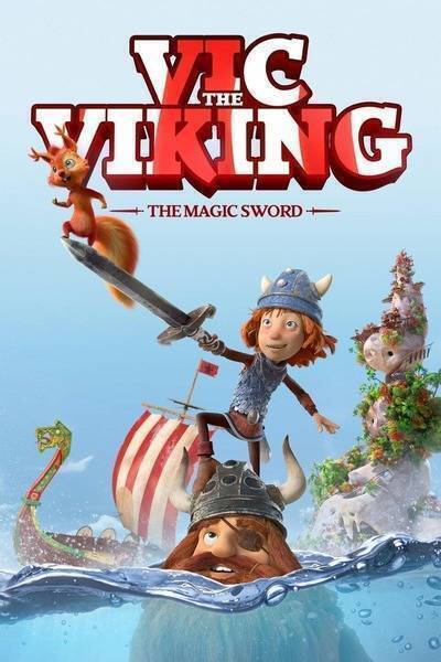 Vic the Viking and the Magic Sword Hindi Dubbed Movie Poster (2019)