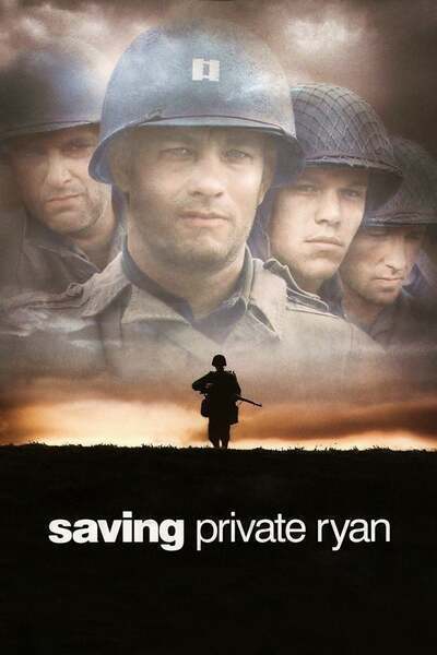 Saving Private Ryan Hindi Dubbed Movie Poster (1998)