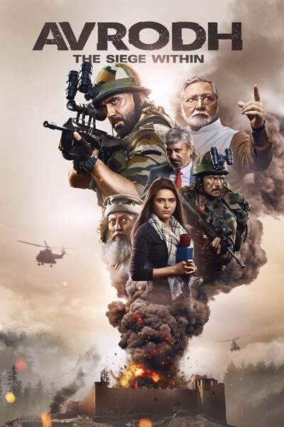 Avrodh: The Siege Within Hindi Dubbed Movie Poster (2020)