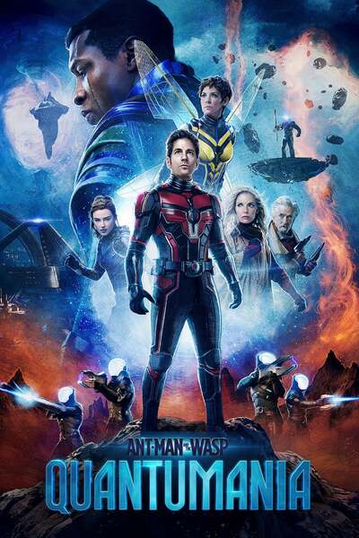 Ant-Man and the Wasp: Quantumania Hindi Dubbed Movie Poster (2023)