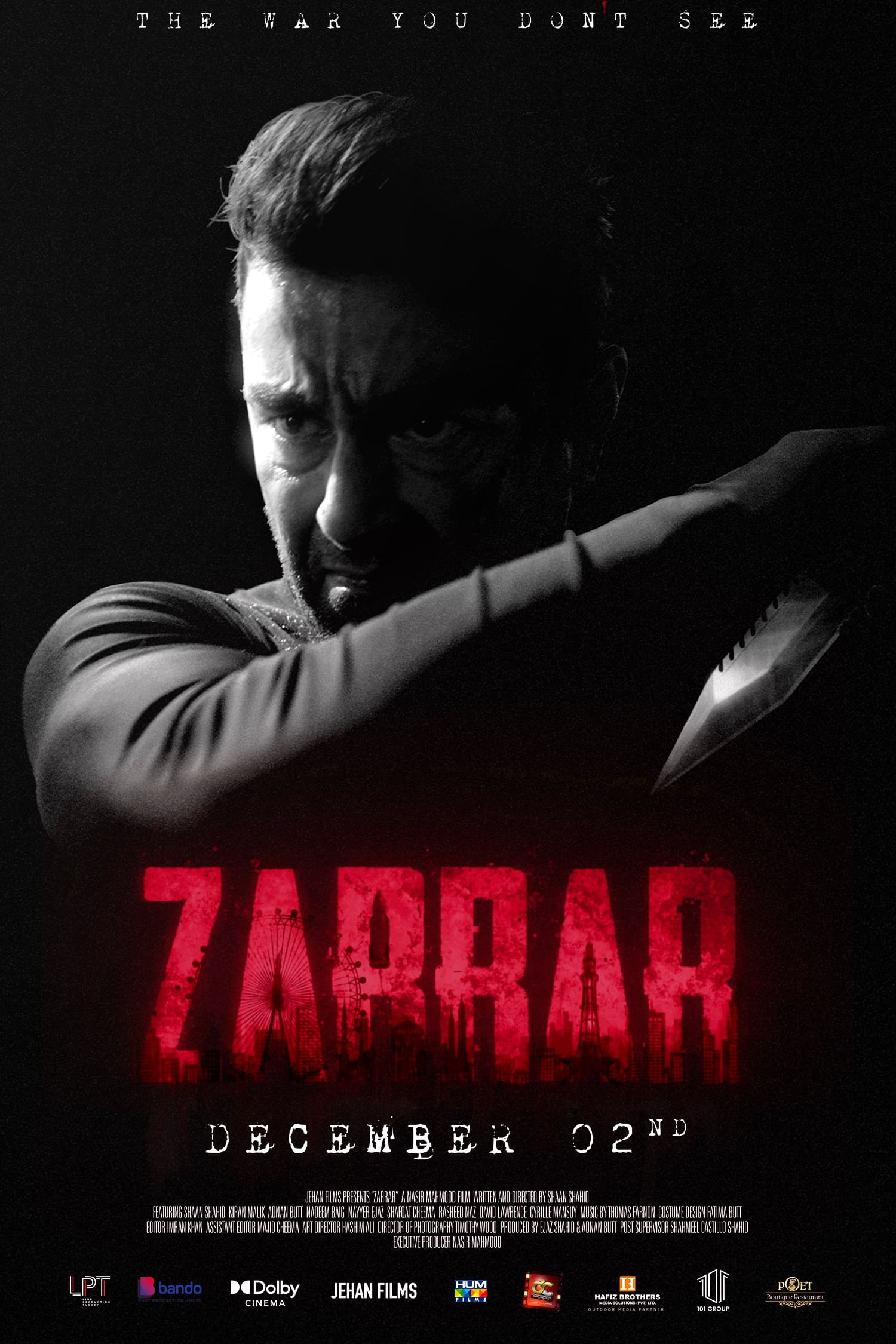 Zarrar Hindi Dubbed Movie Poster (2022)