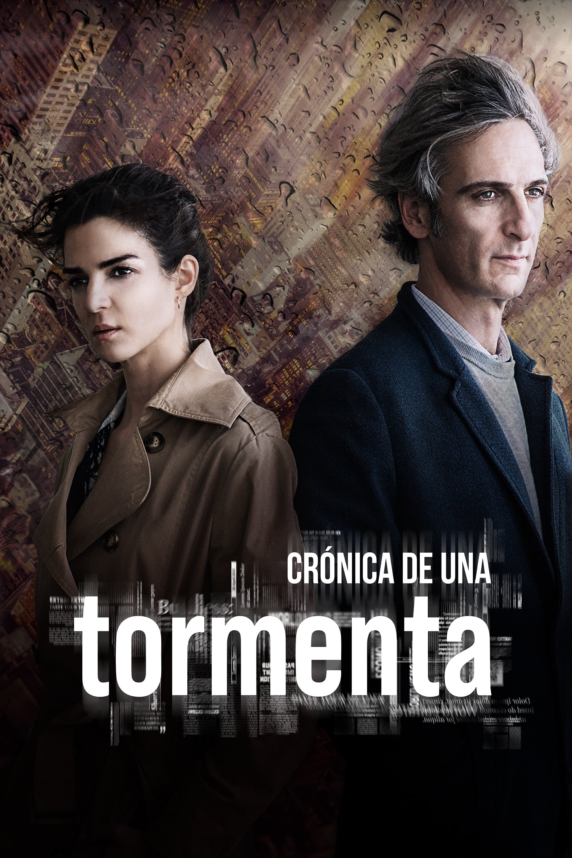 Crónica de una tormenta Hindi Dubbed Movie Poster (2021)