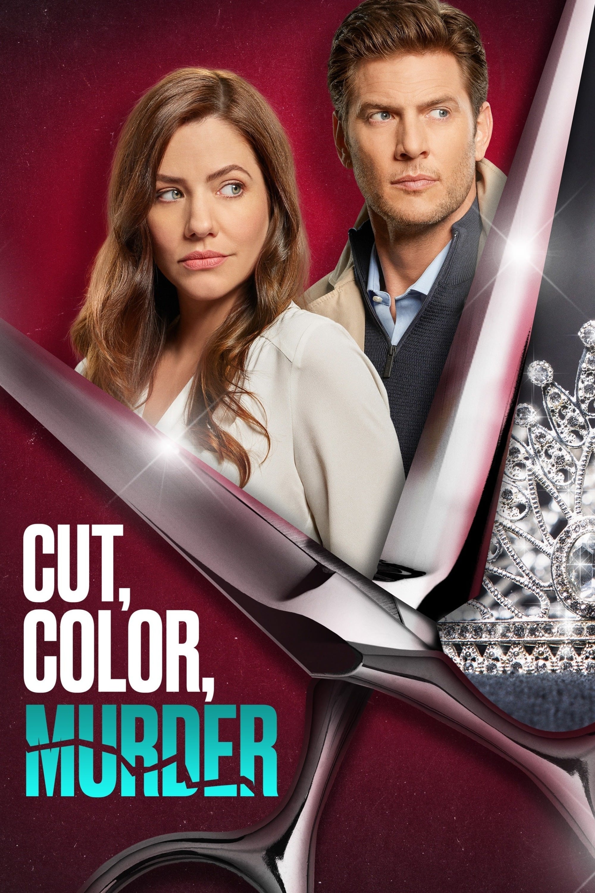 Cut, Color, Murder Hindi Dubbed Movie Poster (2022)