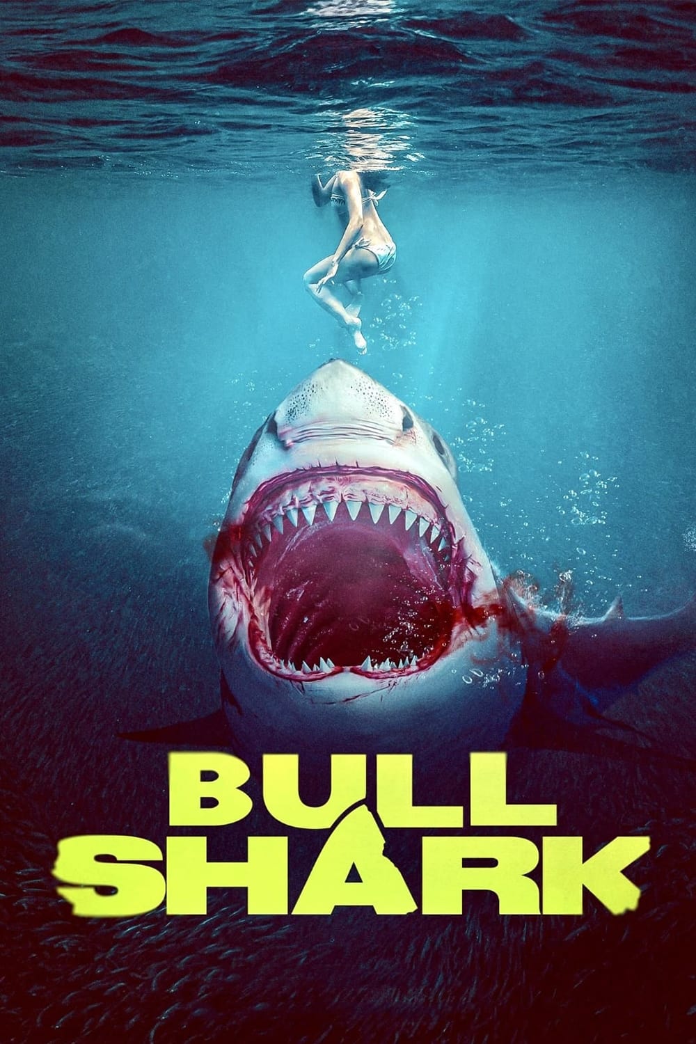 Bull Shark Hindi Dubbed Movie Poster (2022)