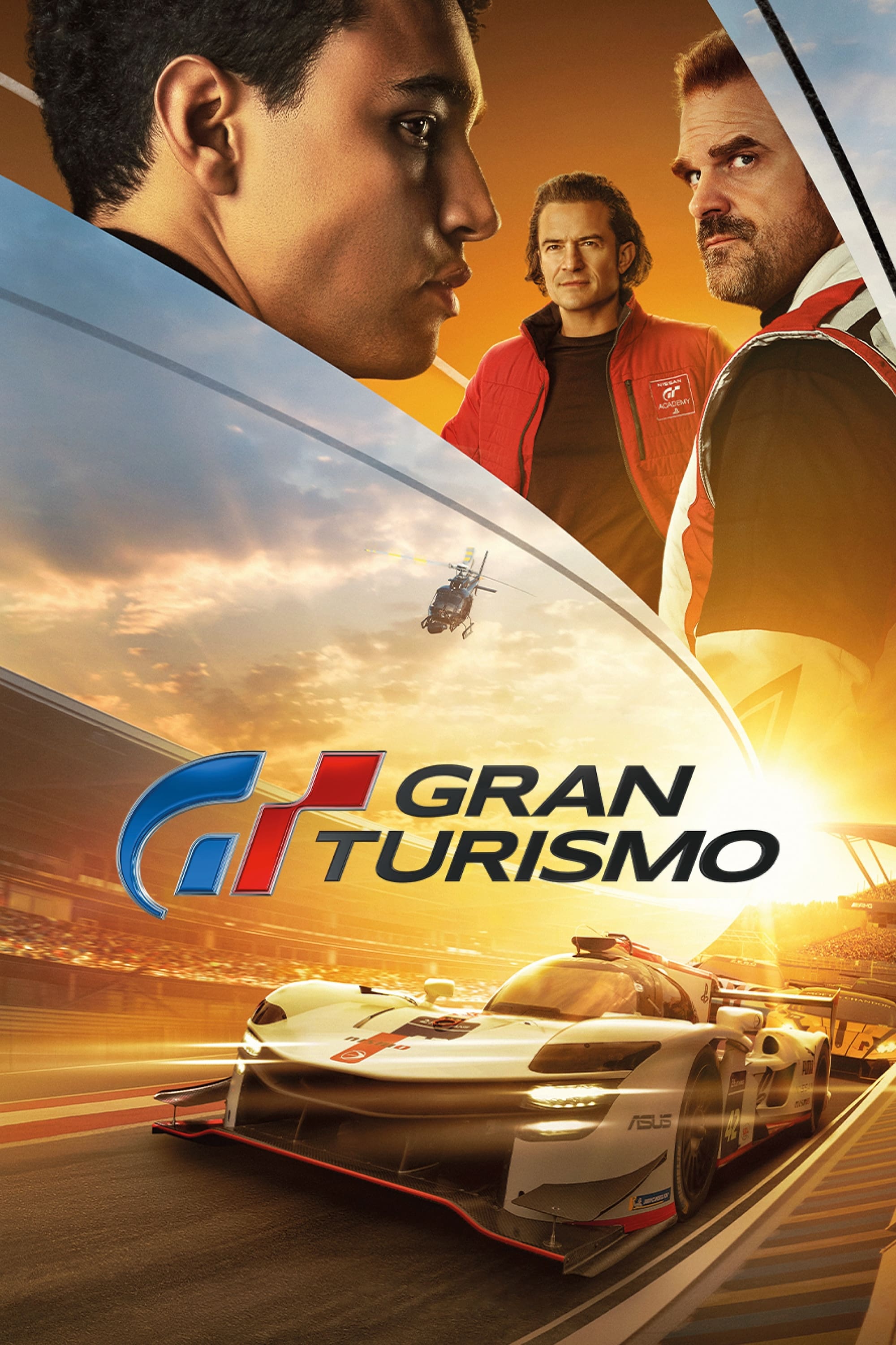 Gran Turismo Hindi Dubbed Movie Poster (2023)