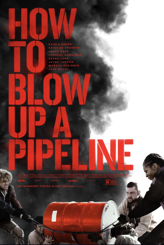 How to Blow Up a Pipeline Hindi Dubbed Movie Poster (2022)