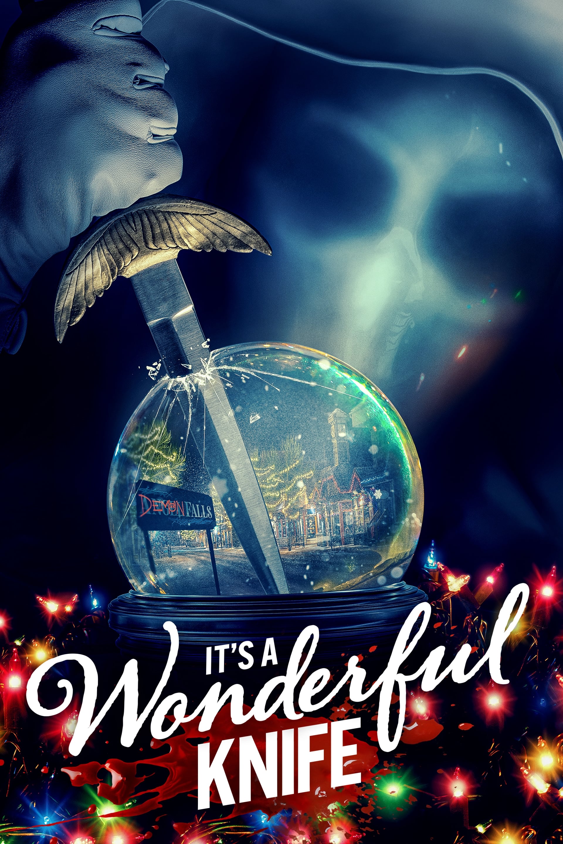 It's a Wonderful Knife Hindi Dubbed Movie Poster (2023)