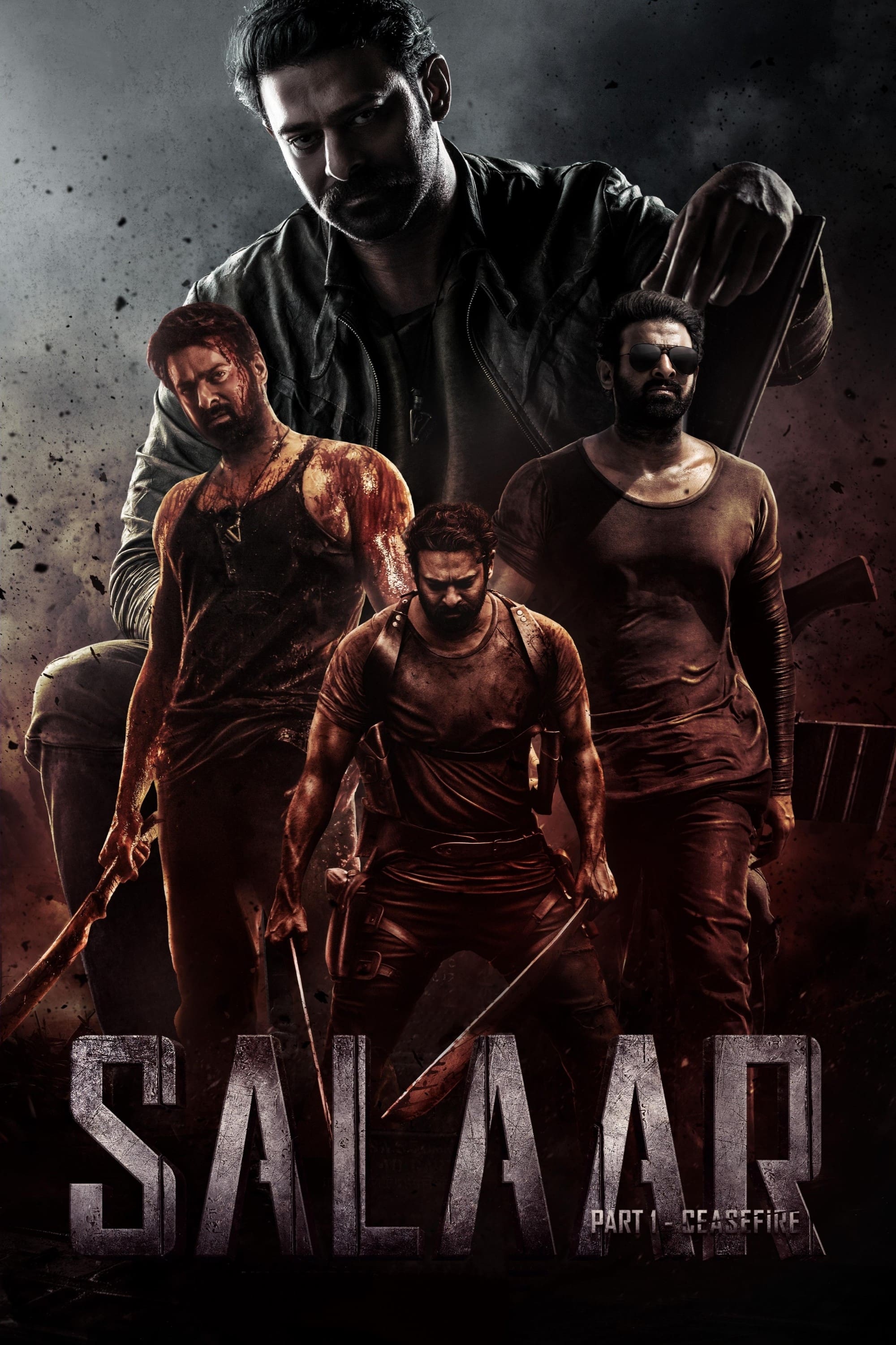 Salaar: Part 1 – Ceasefire Hindi Dubbed Movie Poster (2023)