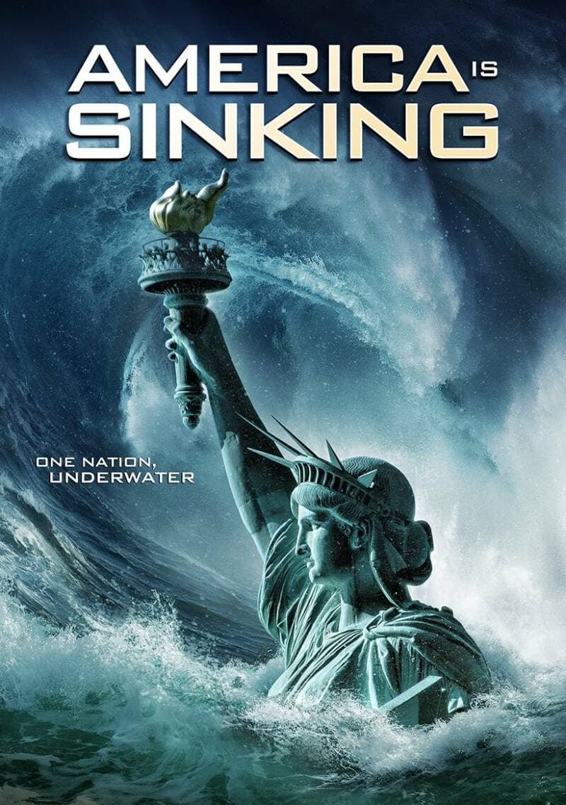 America Is Sinking Hindi Dubbed Movie Poster (2023)
