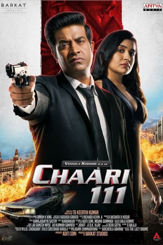 Chaari 111 Hindi Dubbed Movie Poster (2024)