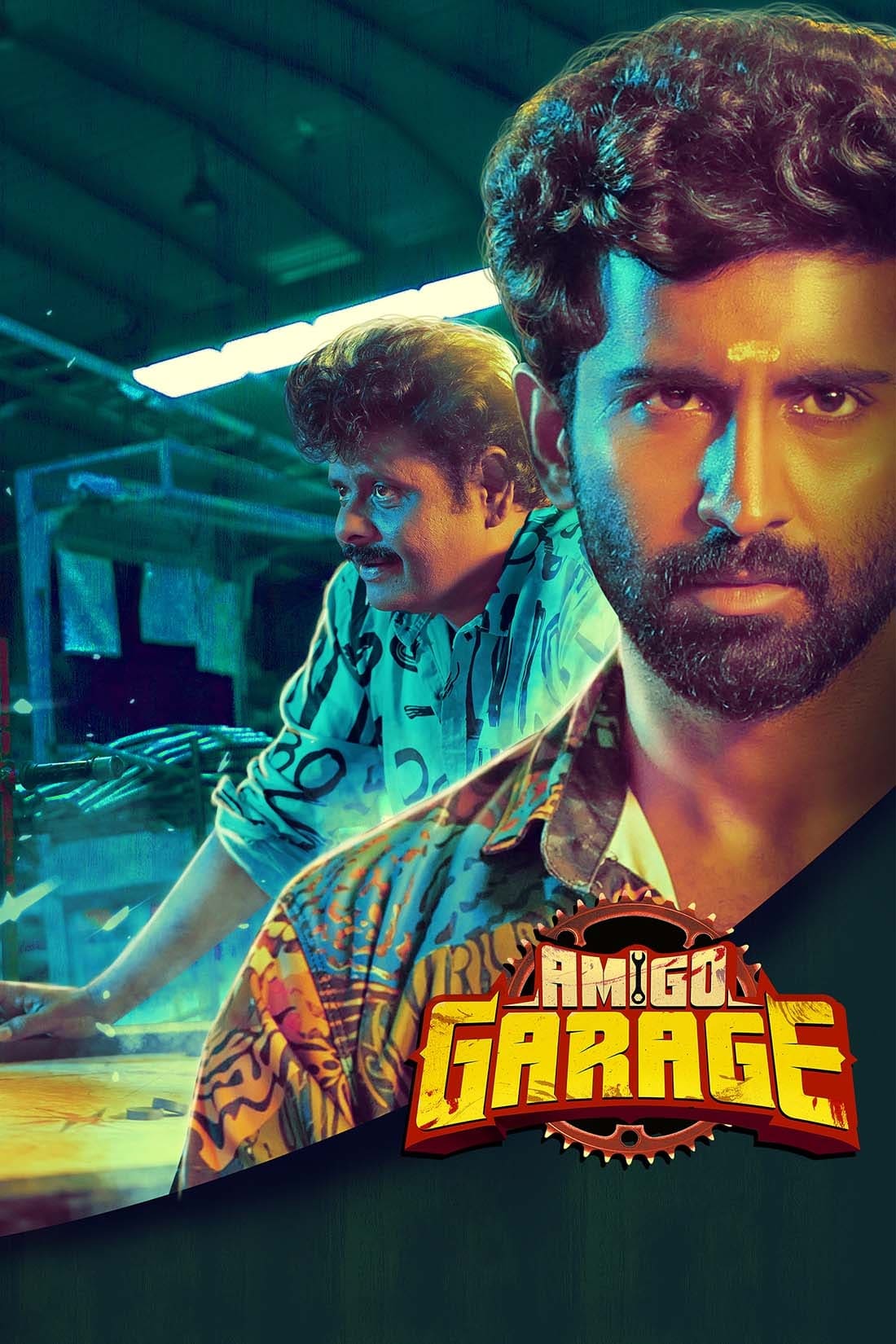 Amigo Garage Hindi Dubbed Movie Poster (2024)