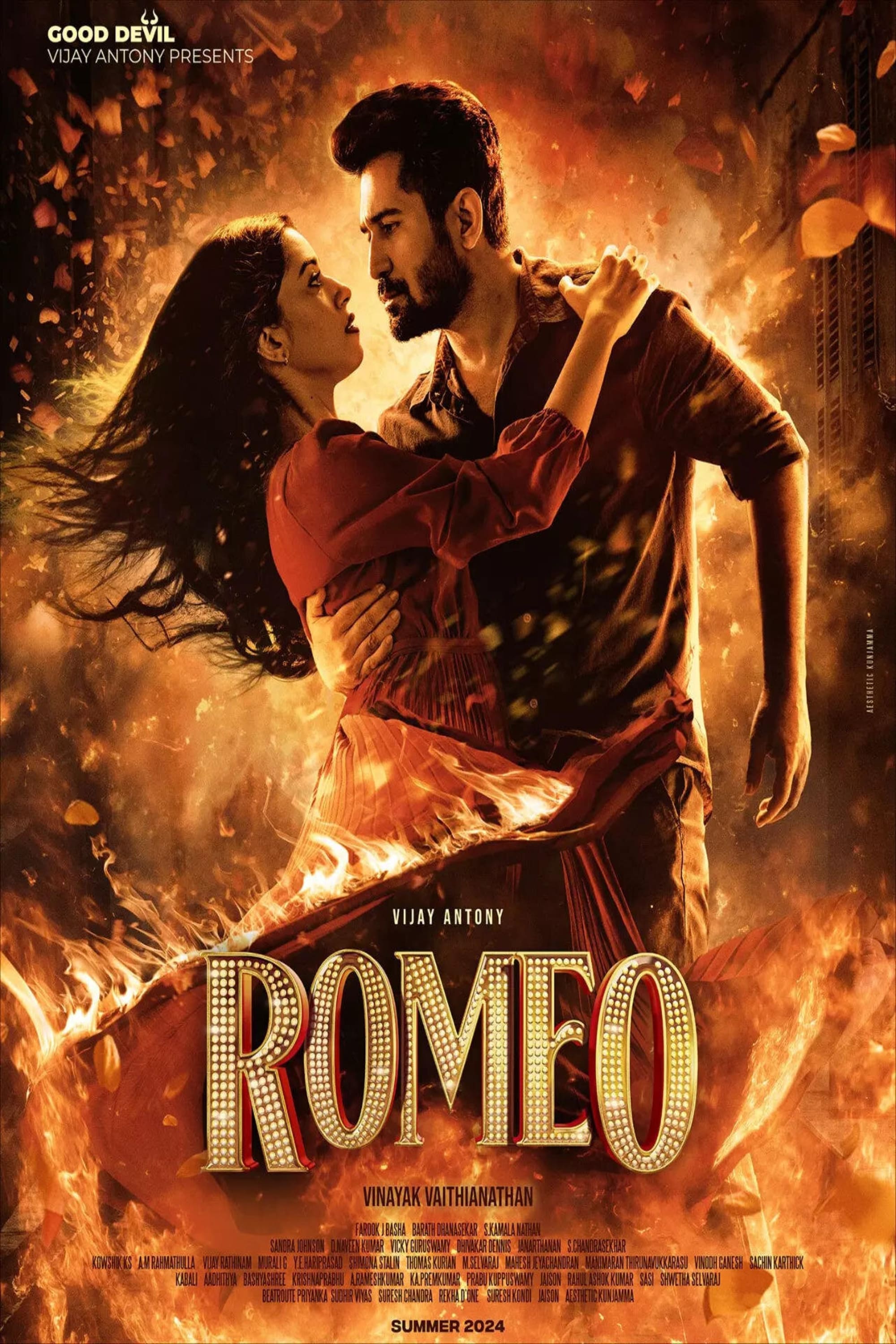 Romeo Hindi Dubbed Movie Poster (2024)