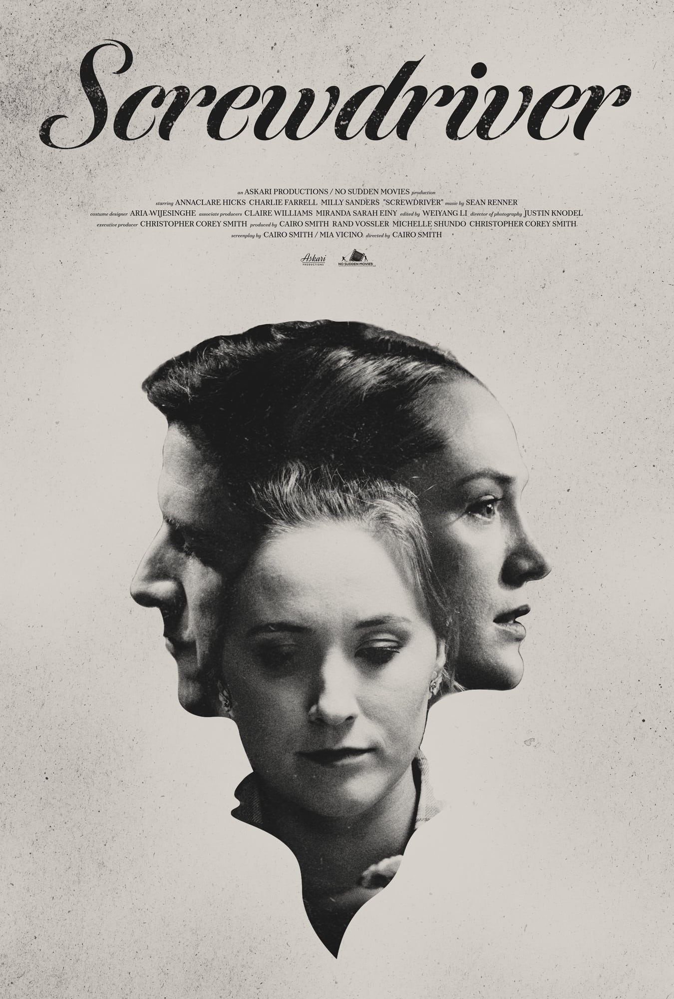 Screwdriver Hindi Dubbed Movie Poster (2023)