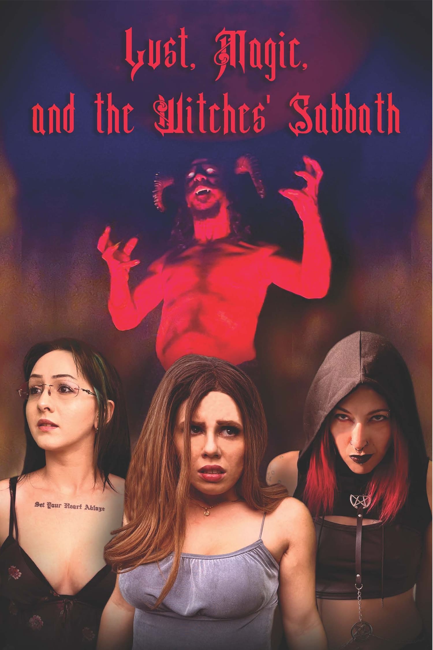 Lust, Magic, and the Witches' Sabbath Hindi Dubbed Movie Poster (2023)