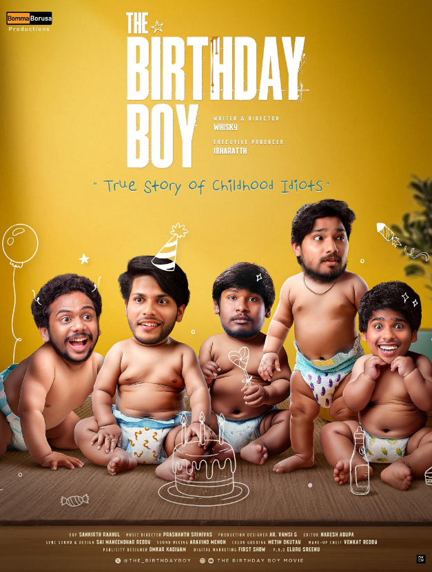 The Birthday Boy Hindi Dubbed Movie Poster (2024)