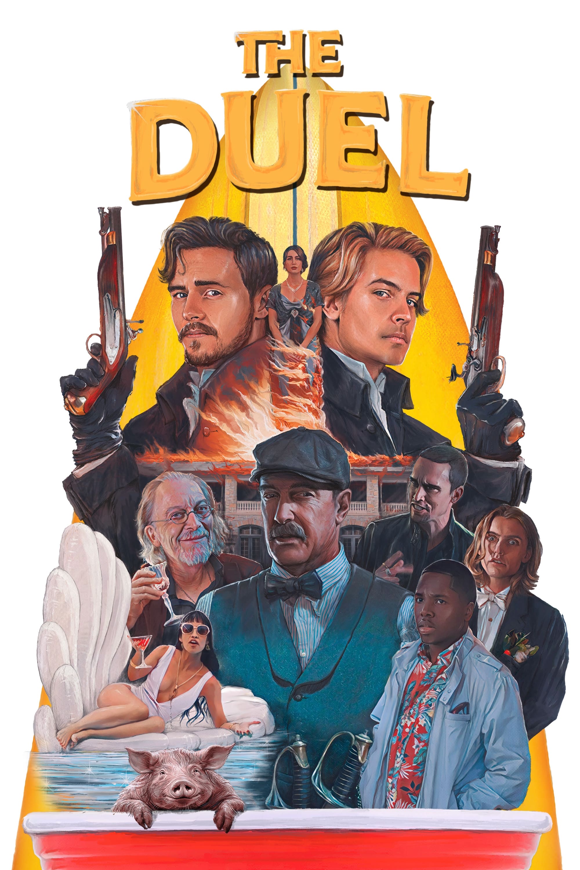 The Duel Hindi Dubbed Movie Poster (2024)