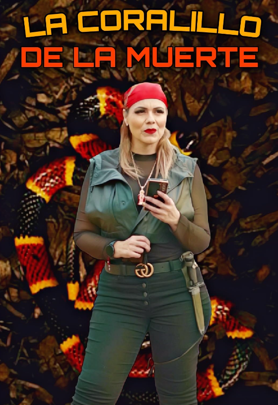 La Coralillo De La Muerte Hindi Dubbed Movie Poster (2024)