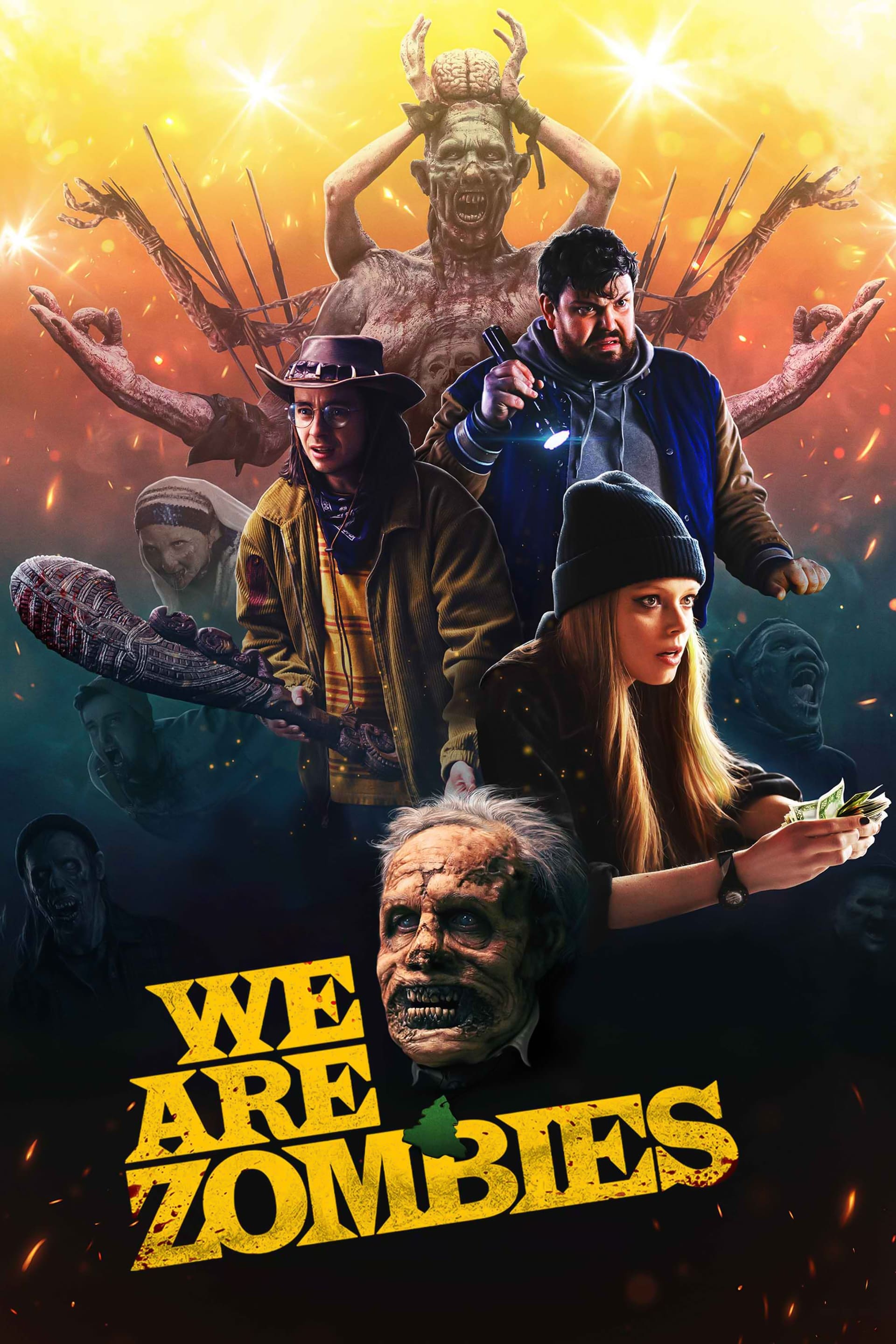 We Are Zombies Hindi Dubbed Movie Poster (2024)