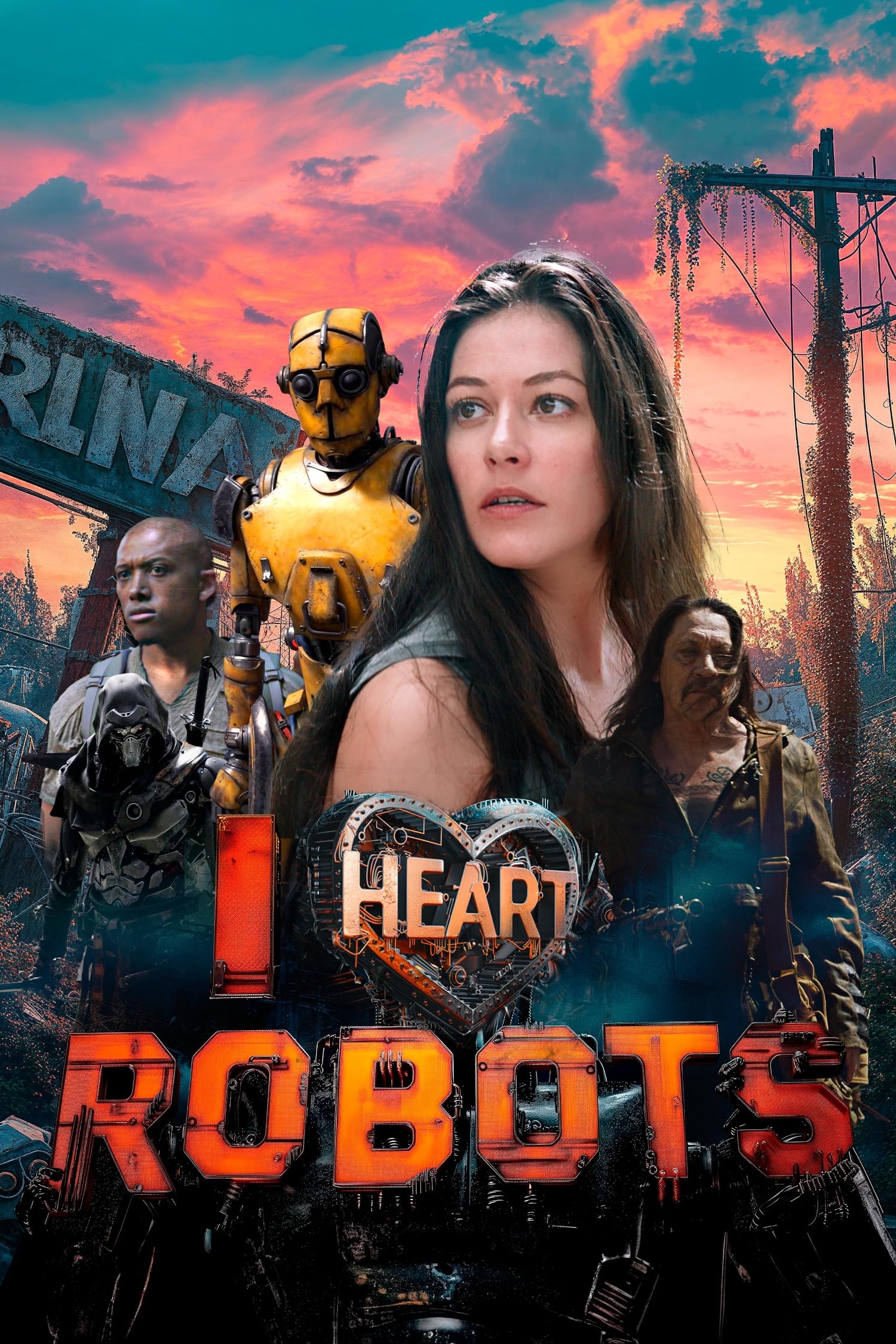 I Heart Robots Hindi Dubbed Movie Poster (2024)
