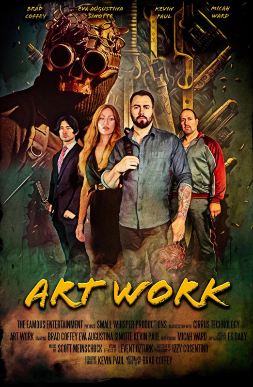 Art Work Hindi Dubbed Movie Poster (2024)