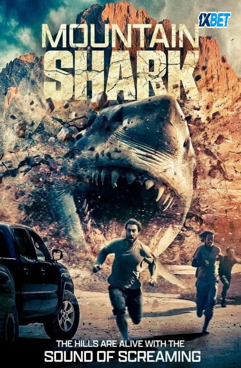 Mountain Shark Hindi Dubbed Movie Poster (2024)