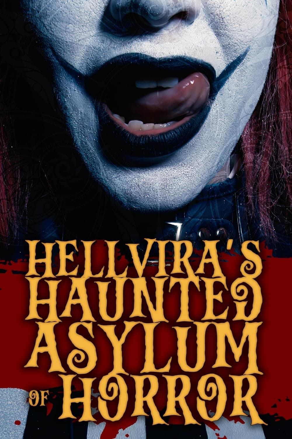 Hellvira's Haunted Asylum of Horror Hindi Dubbed Movie Poster (2024)