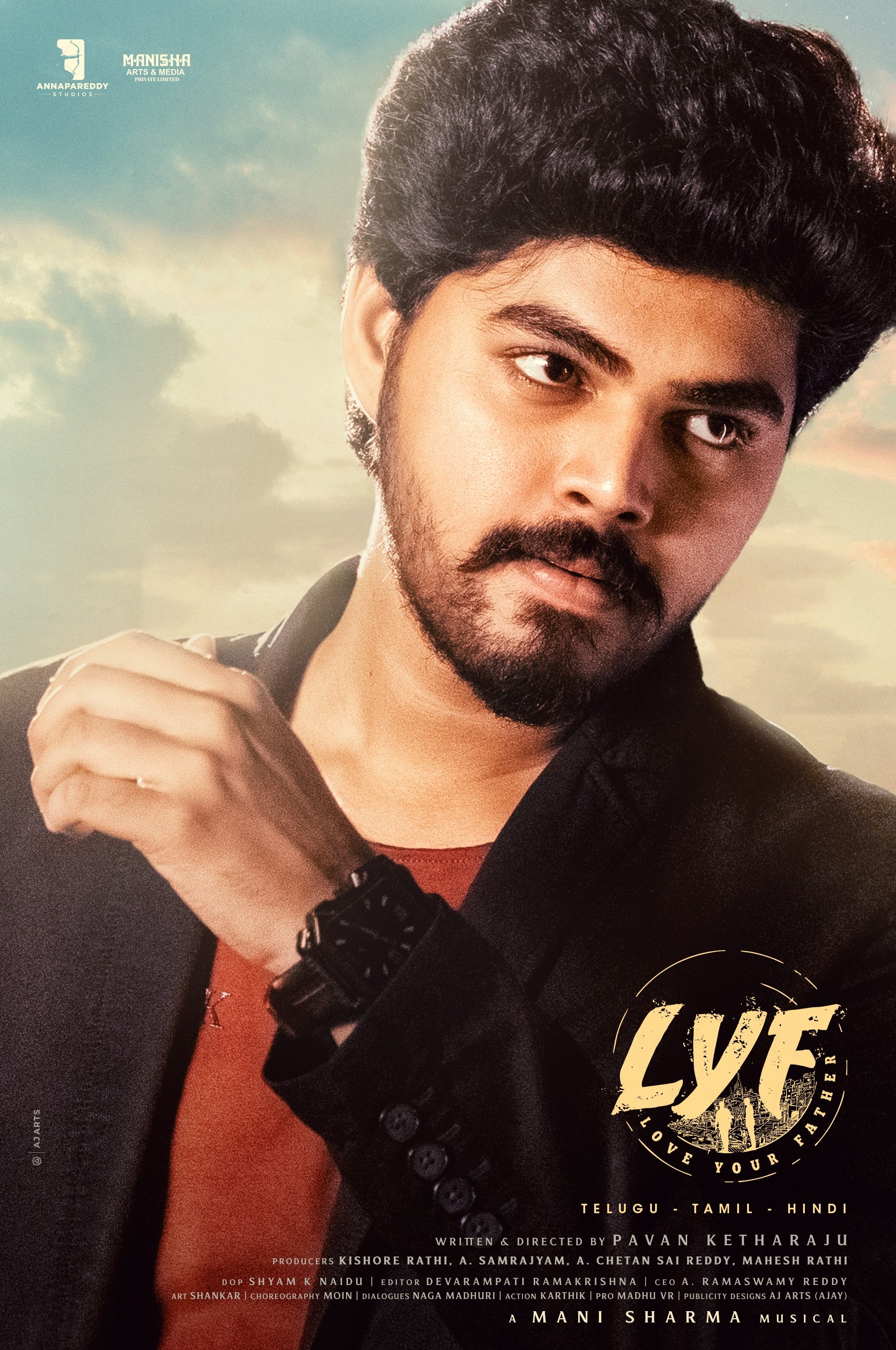 LYF - Love Your Father Hindi Dubbed Movie Poster (2025)