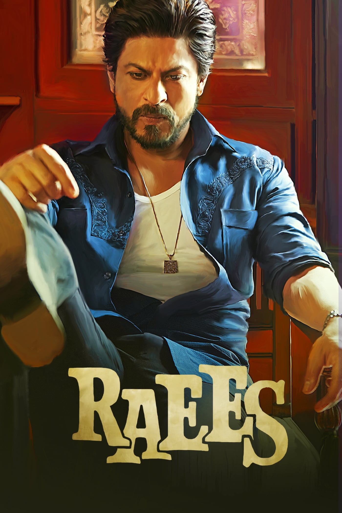 Raees Hindi Dubbed Movie Poster (2017)
