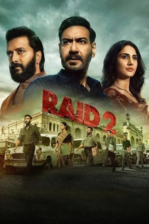 Raid 2 Hindi Dubbed Movie Poster (2025)
