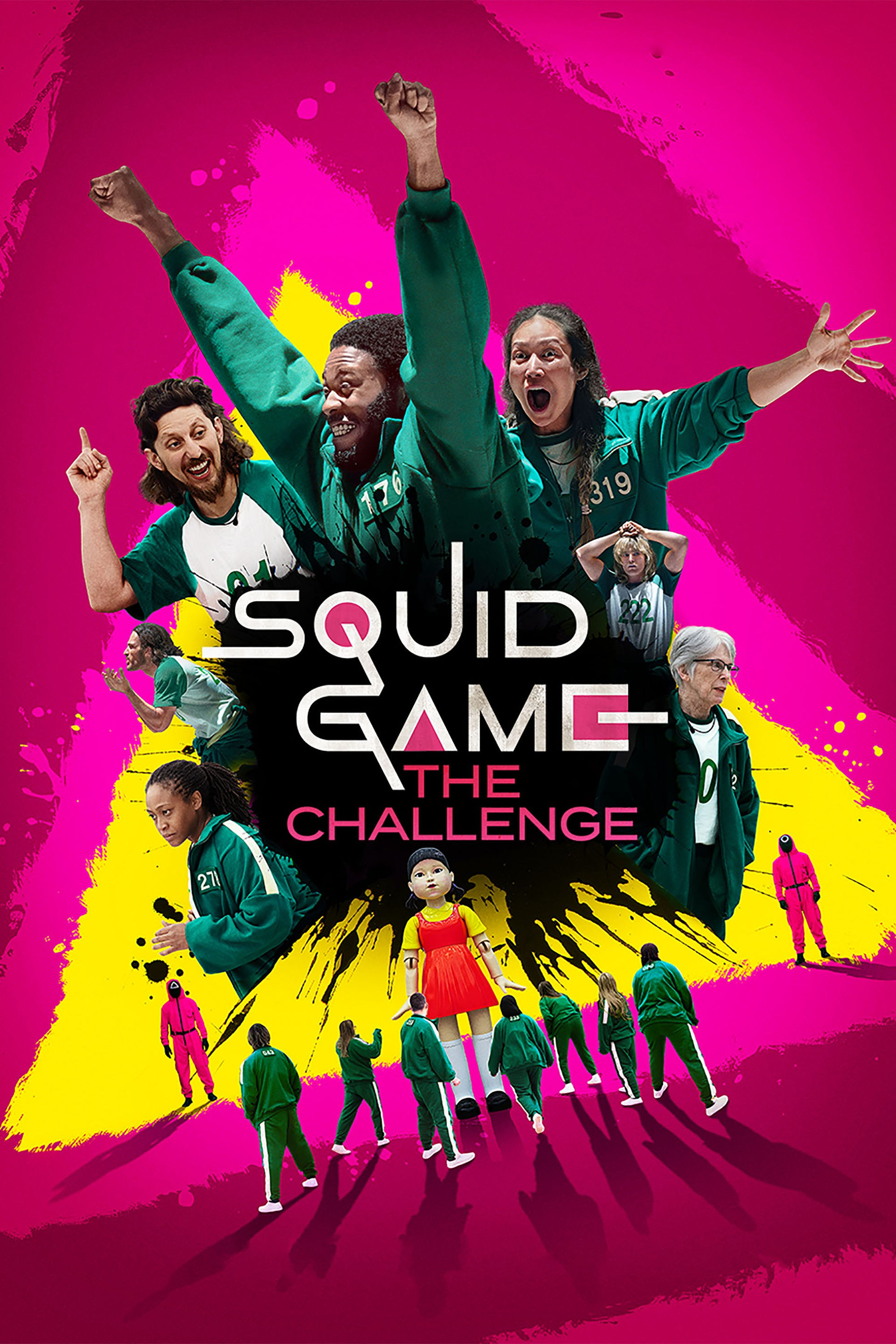 Squid Game: The Challenge Hindi Dubbed Movie Poster (2023)