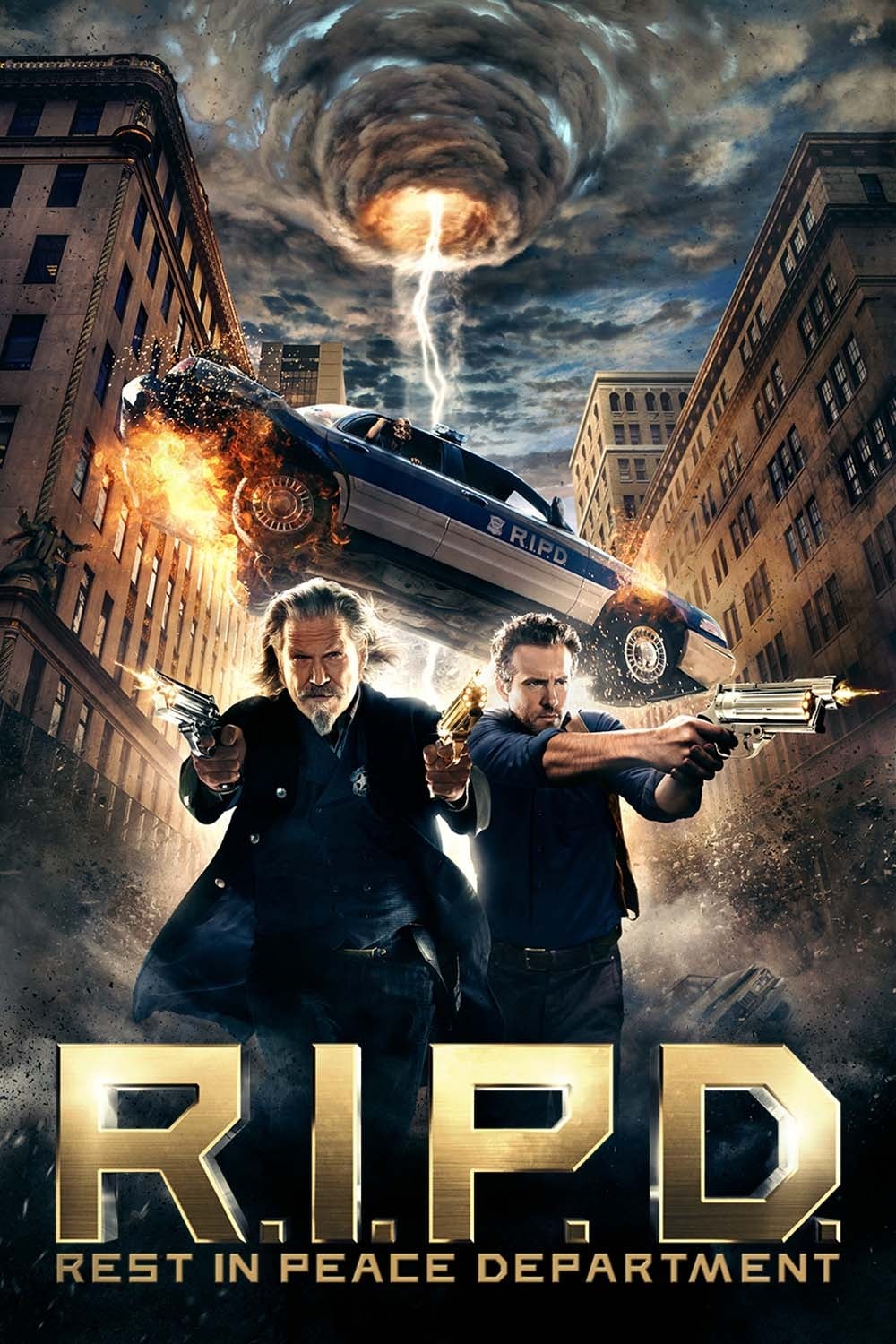 R.I.P.D. Hindi Dubbed Movie Poster (2013)