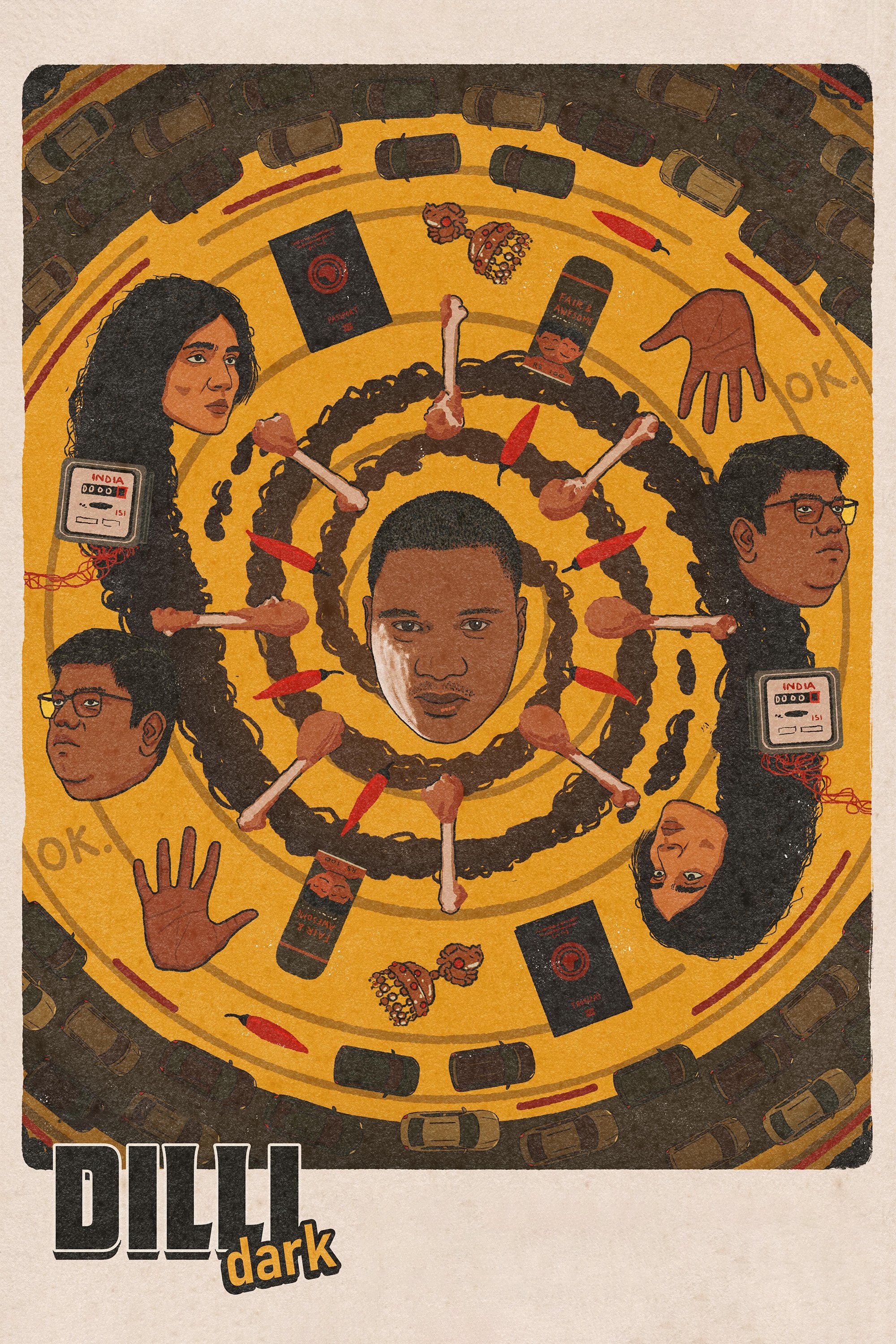 Dilli Dark Hindi Dubbed Movie Poster (2023)