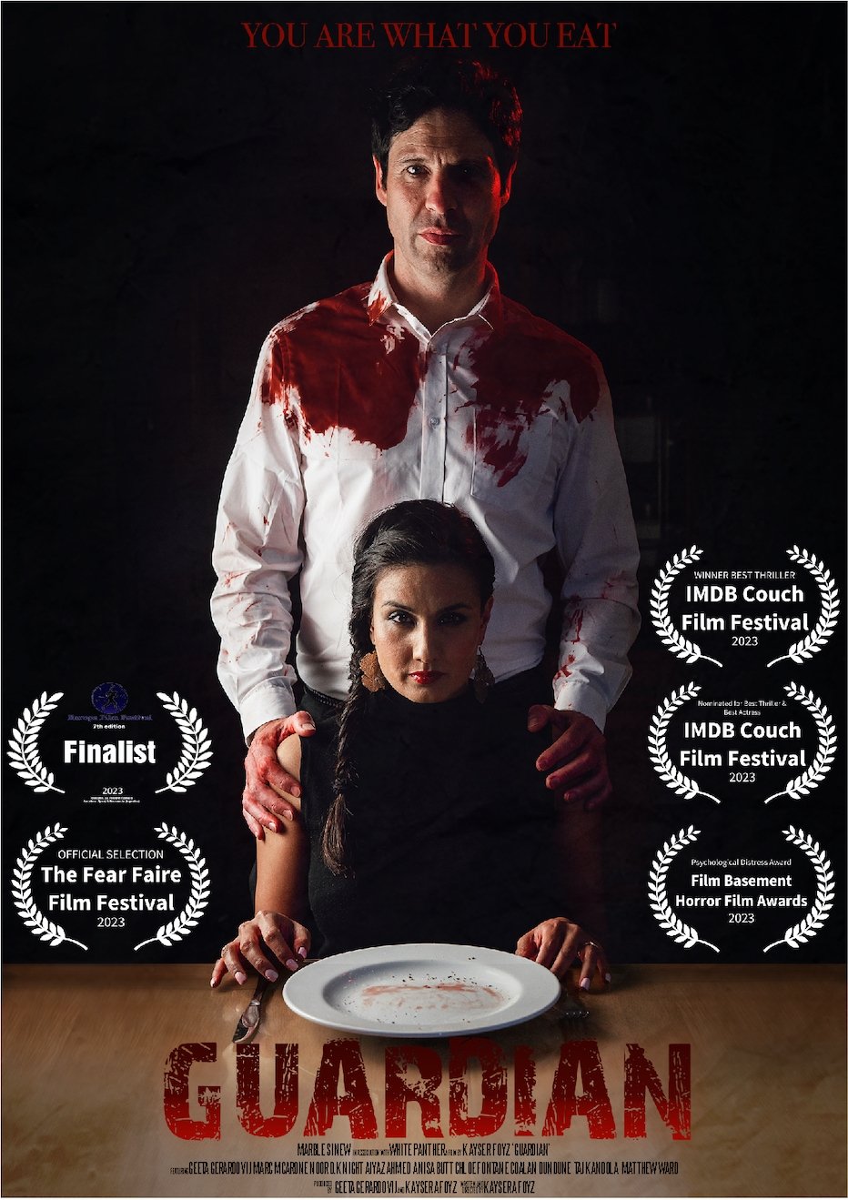 Guardian Hindi Dubbed Movie Poster (2025)