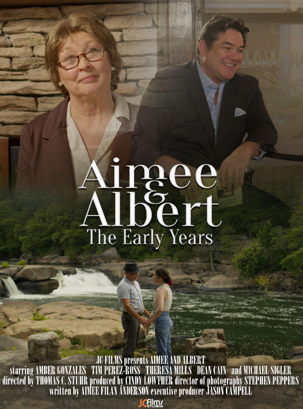 Aimee and Albert: The Early Years Hindi Dubbed Movie Poster (2025)