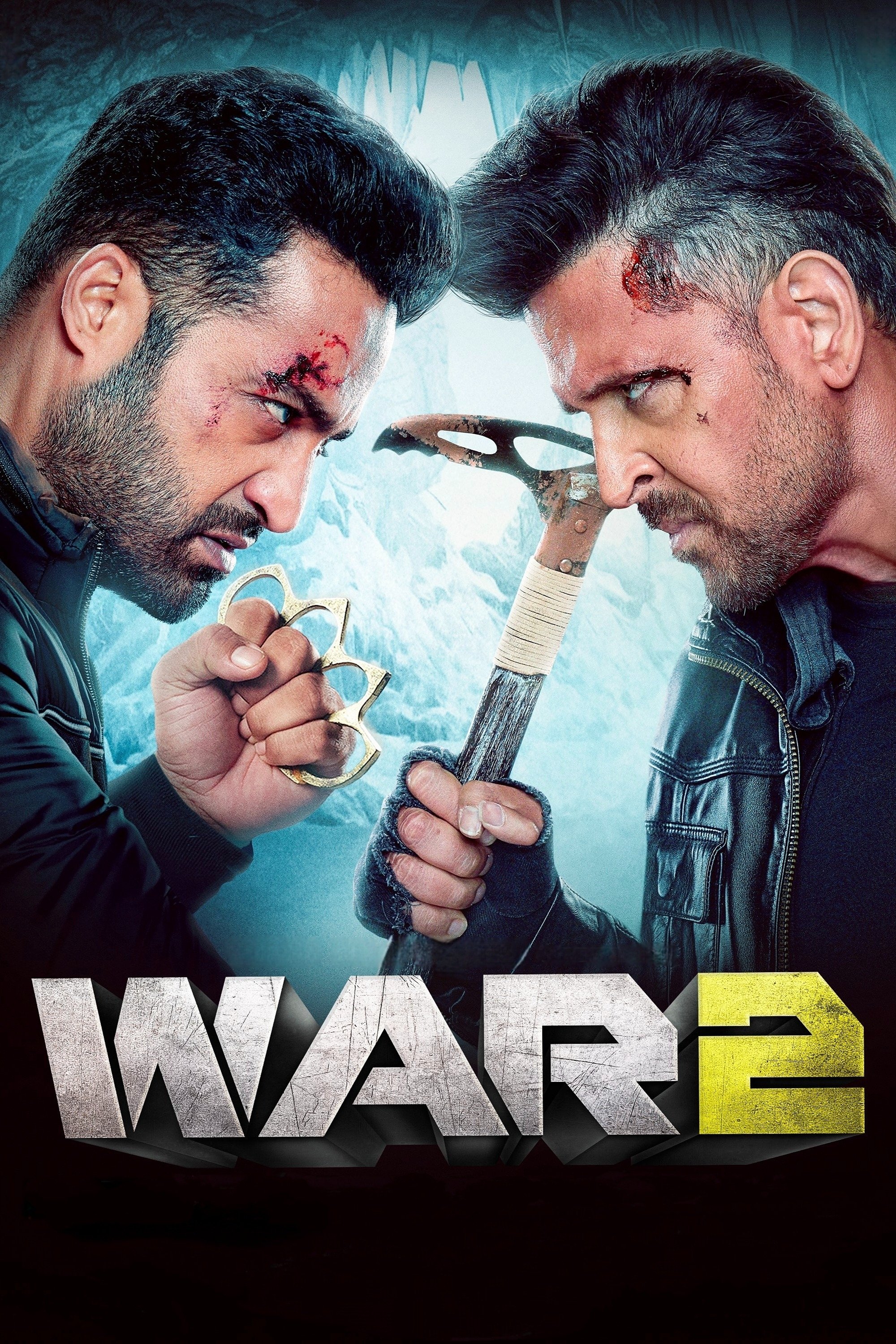 War 2 Hindi Dubbed Movie Poster (2025)