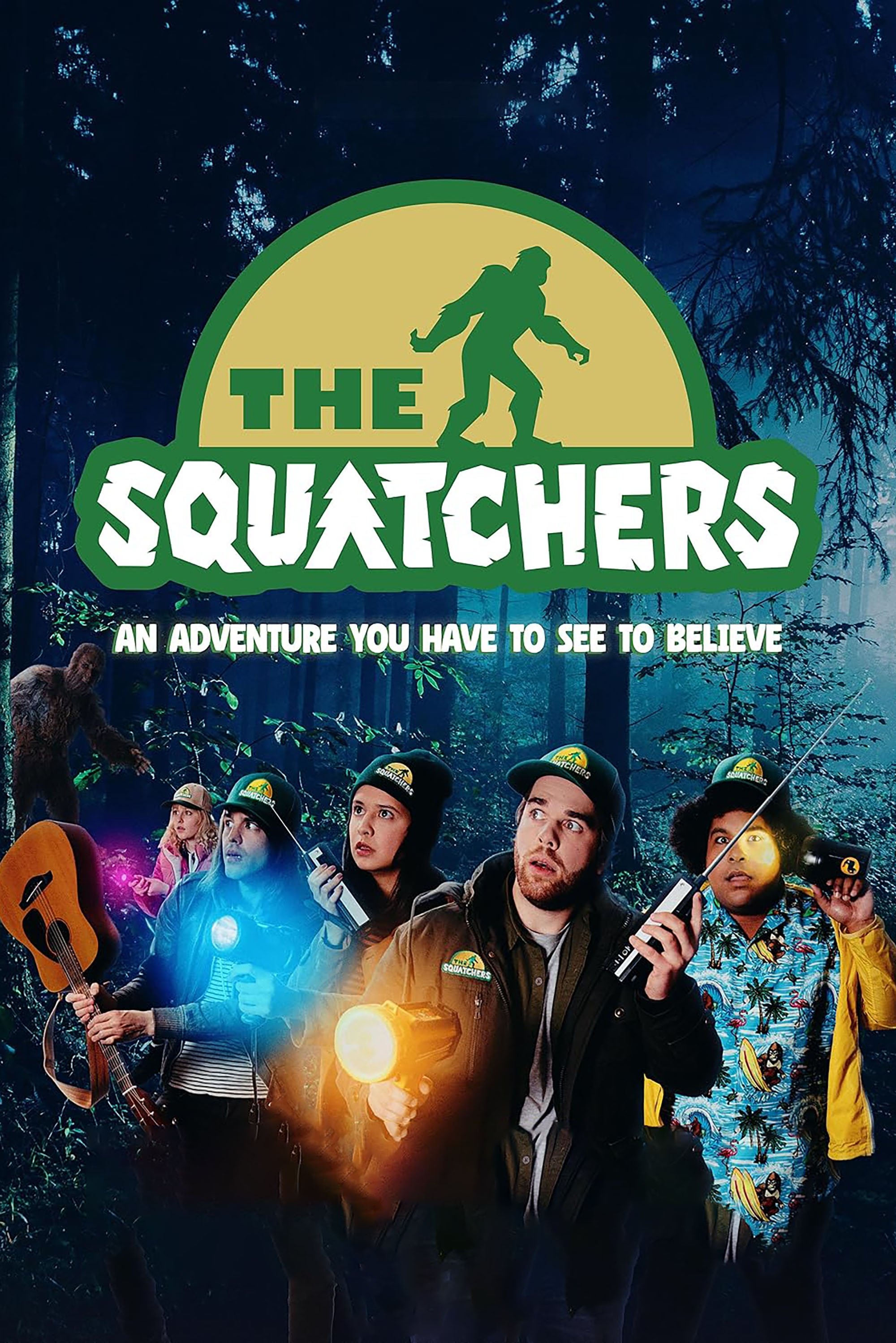 The Squatchers Hindi Dubbed Movie Poster (2025)