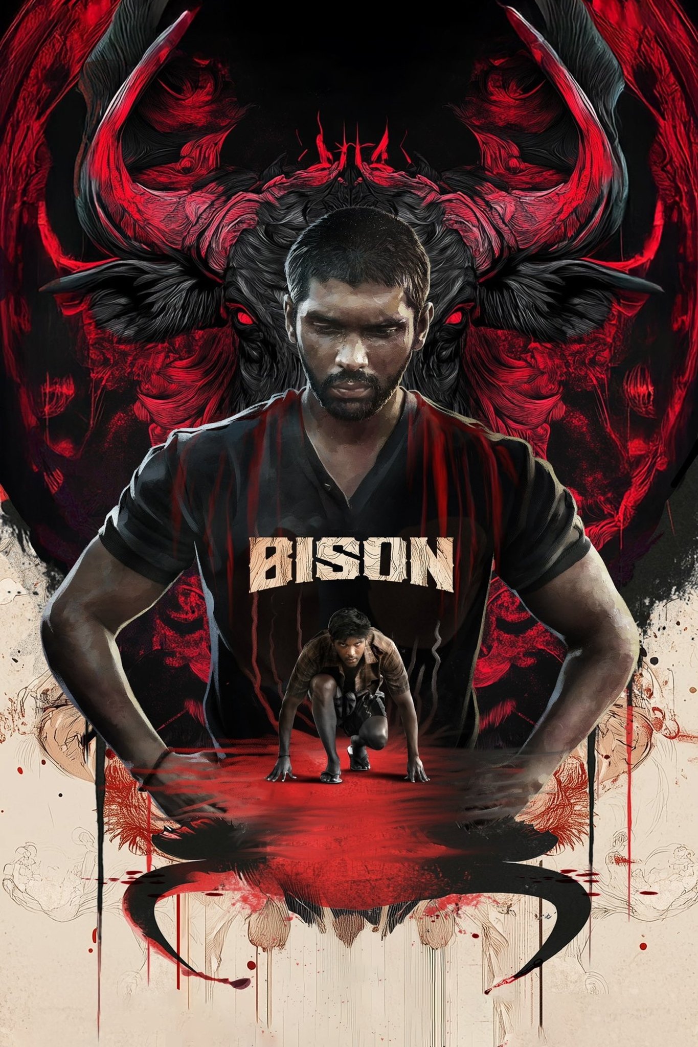 Bison Kaalamaadan Hindi Dubbed Movie Poster (2025)